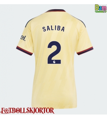 Arsenal William Saliba #2 Tredjetröja Dam 2026-27 Kortärmad